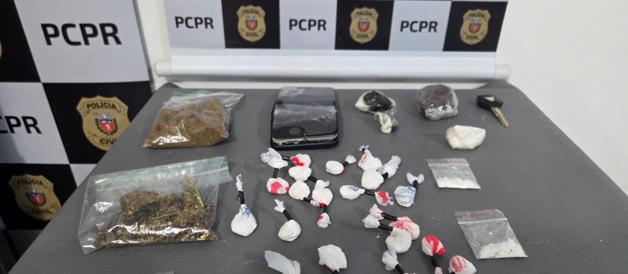 Homem suspeito de operar “disk entrega" de drogas é preso em Maringá