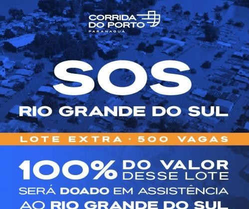 2ª Edição da Corrida do Porto arrecada recursos para o RS