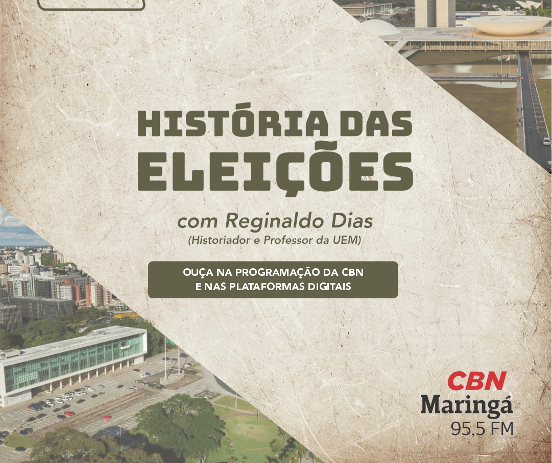 História das Eleições vai abordar as campanhas presidenciais e ao governo do estado do Paraná de 1945 a 2018
